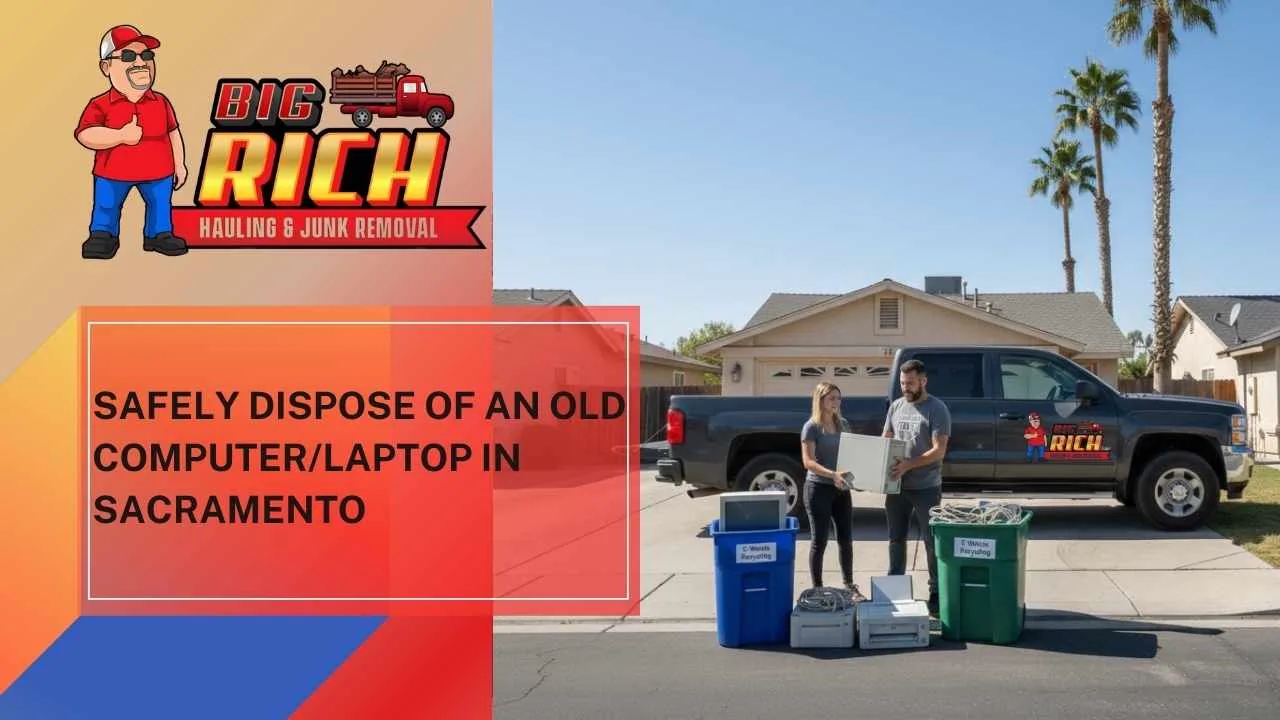Safely Dispose of an Old ComputerLaptop in Sacramento