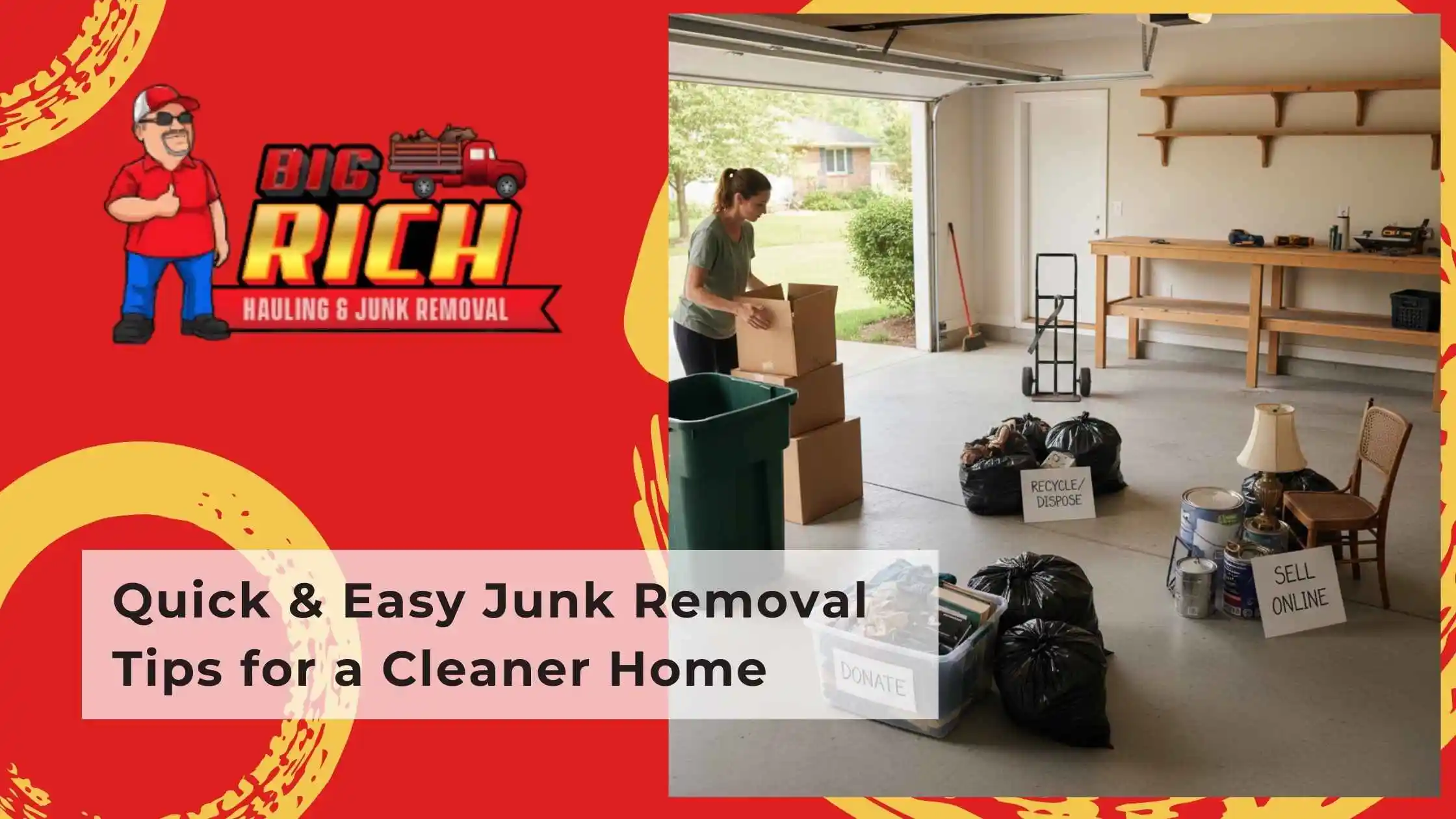 Quick & Easy Junk Removal Tips for a Cleaner Home