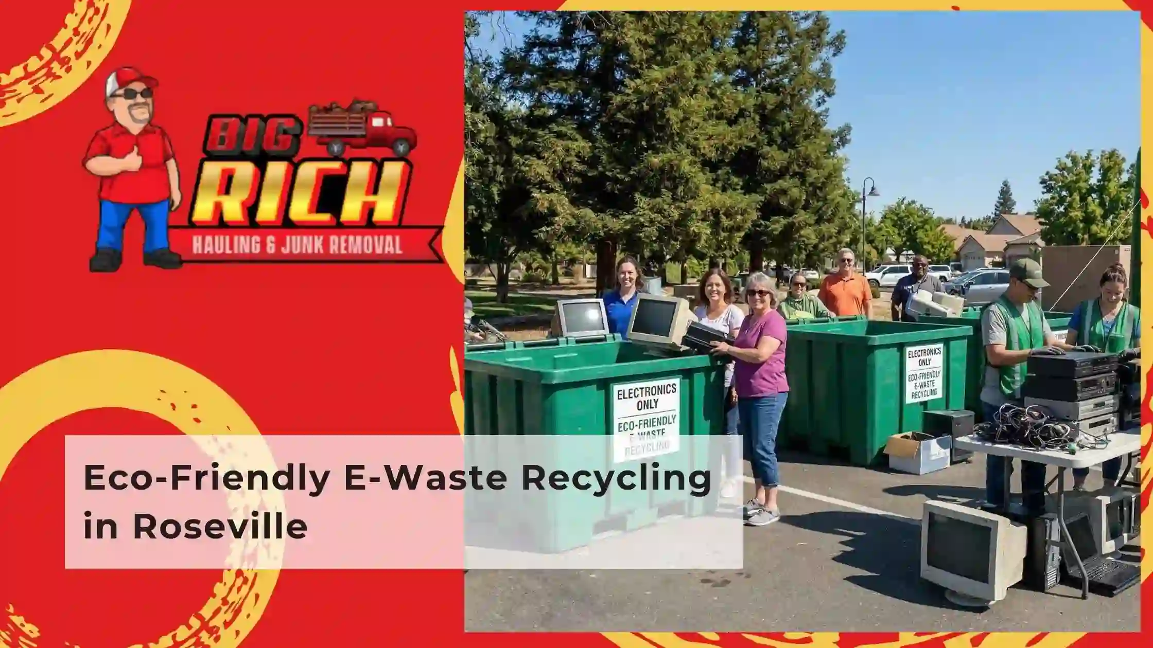 Eco-Friendly E-Waste Recycling in Roseville