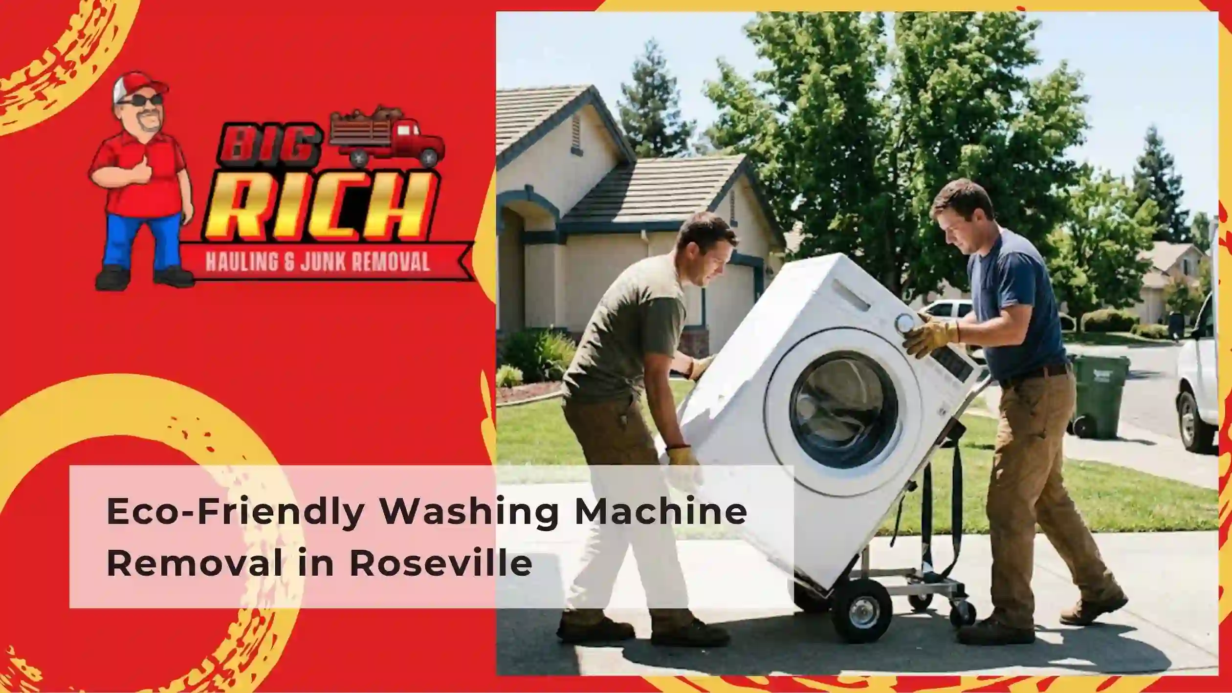Eco-Friendly Washing Machine Removal in Roseville