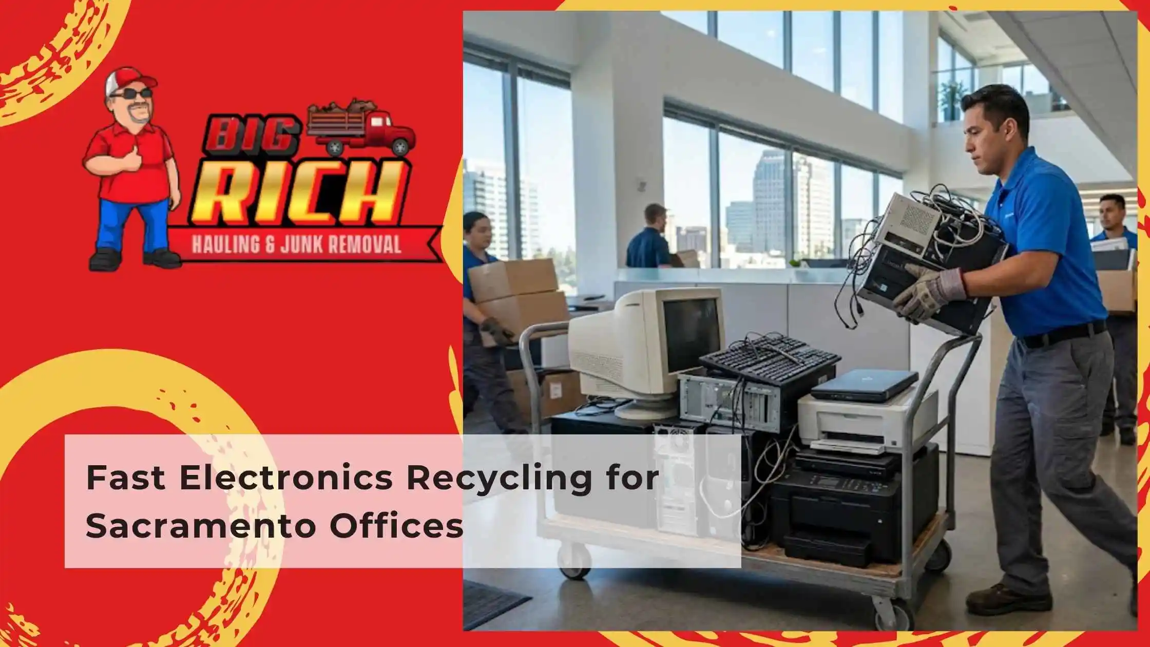 Fast Electronics Recycling for Sacramento Offices