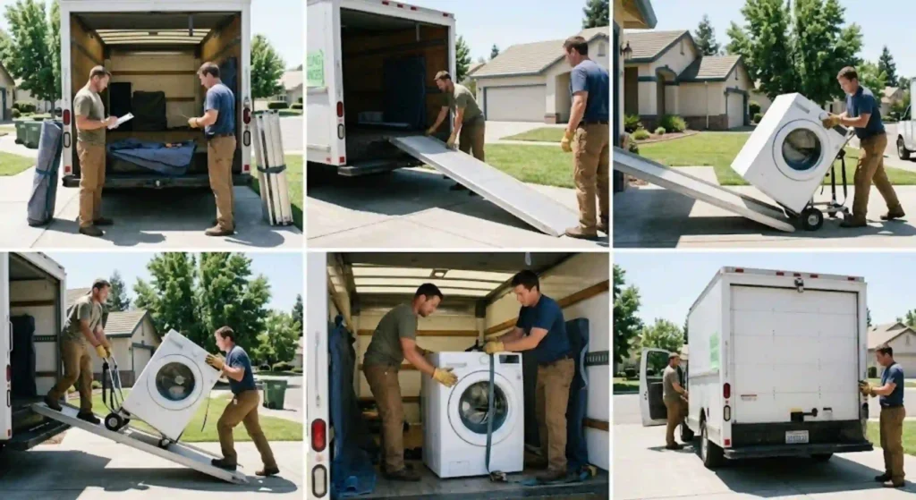 Professional appliance removal service in Roseville